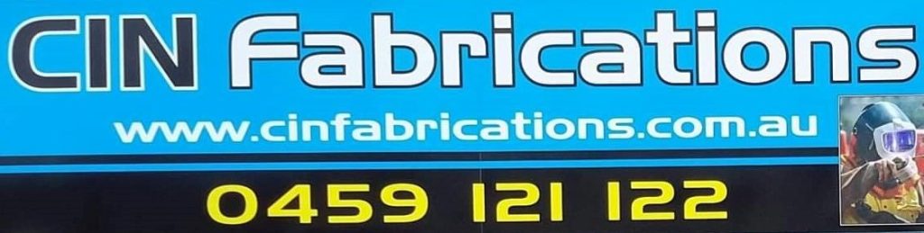 CIN Fabrications - Logo for Brisbane metal fabricator specialising in rust repairs, rust proofing and metal fabrications